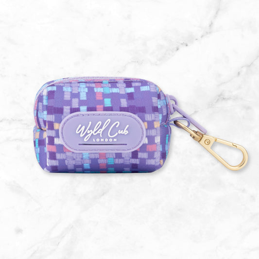 Dog Poop Bag Holder: Belgravia Sugarplum | Luxury Home Accessories | Heulog Glow