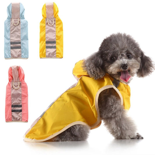 Dog reflective raincoat pet clothes | Luxury Home Accessories | Heulog Glow