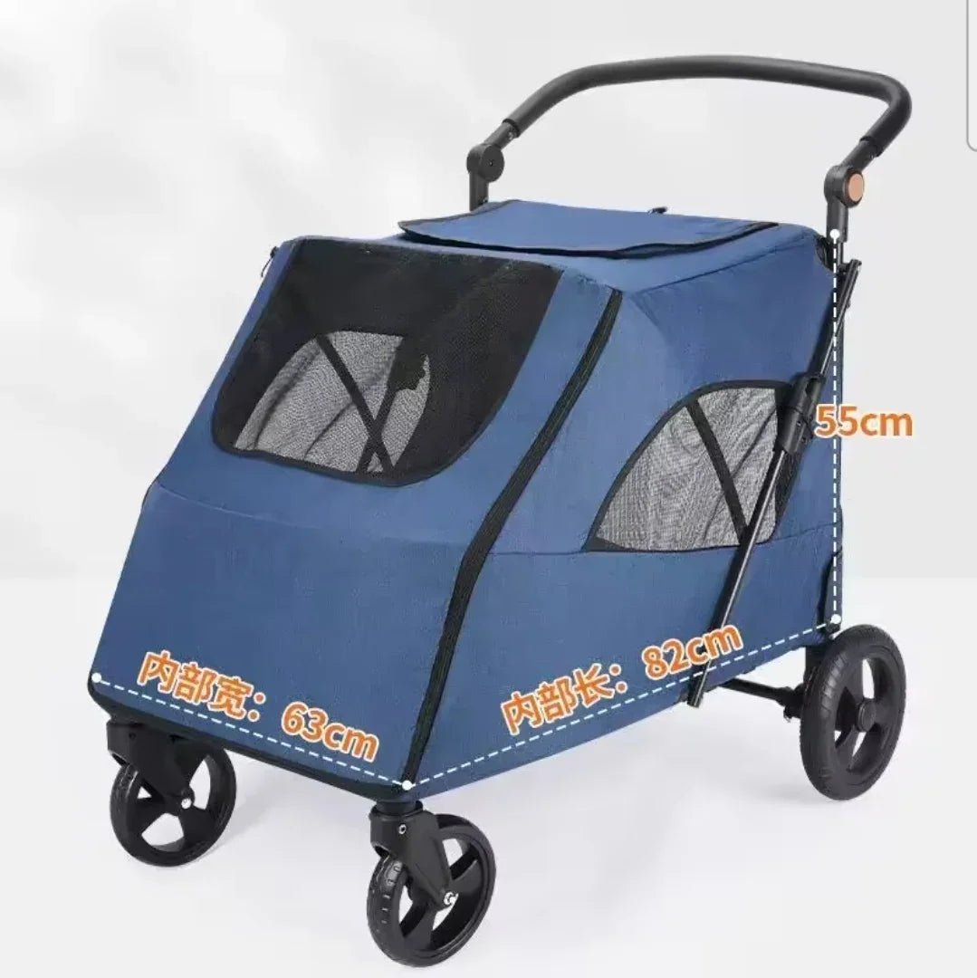 Dog Shack UK! Pushchair Stroller Extra Large | Luxury Home Accessories | Heulog Glow