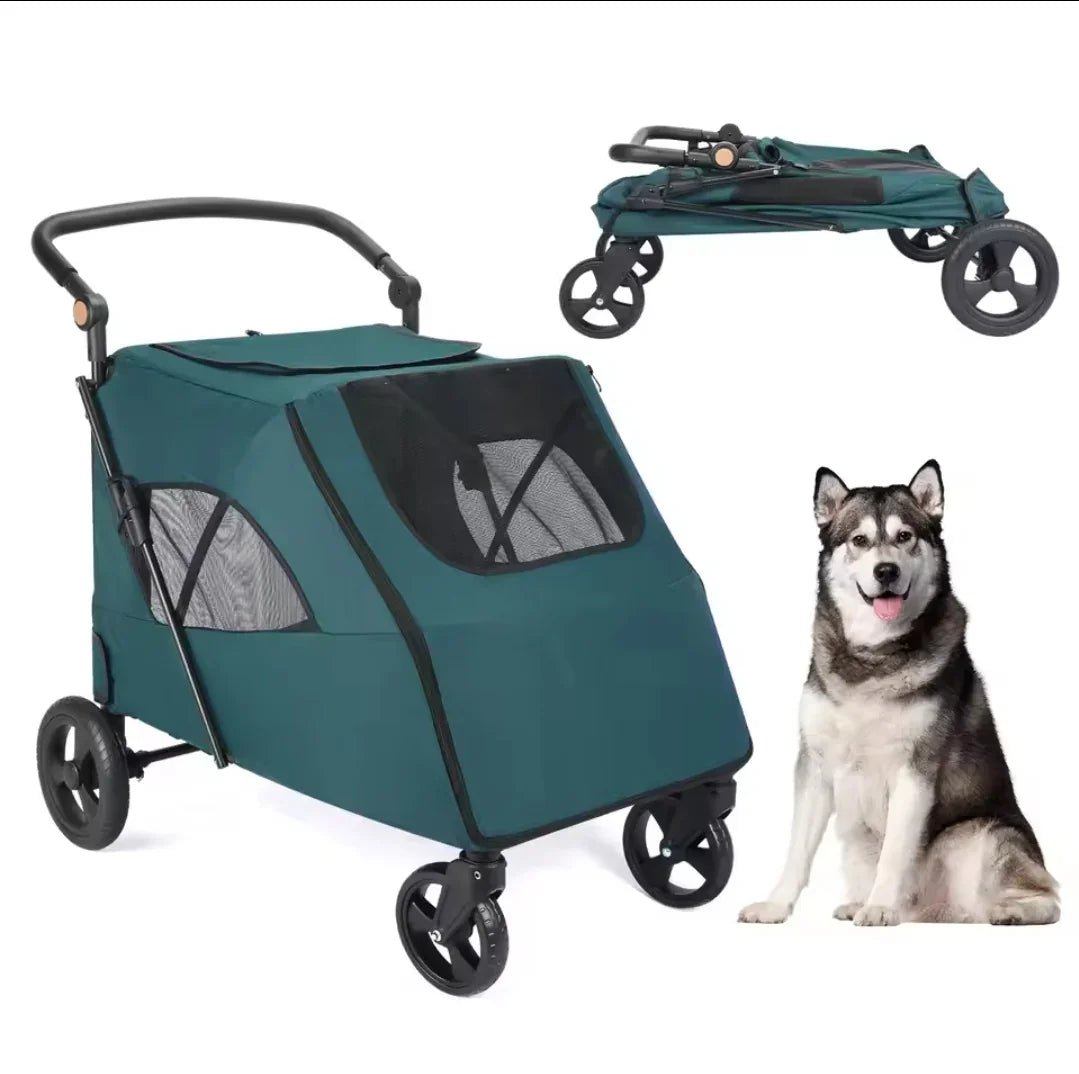 Dog Shack UK! Pushchair Stroller Extra Large | Luxury Home Accessories | Heulog Glow