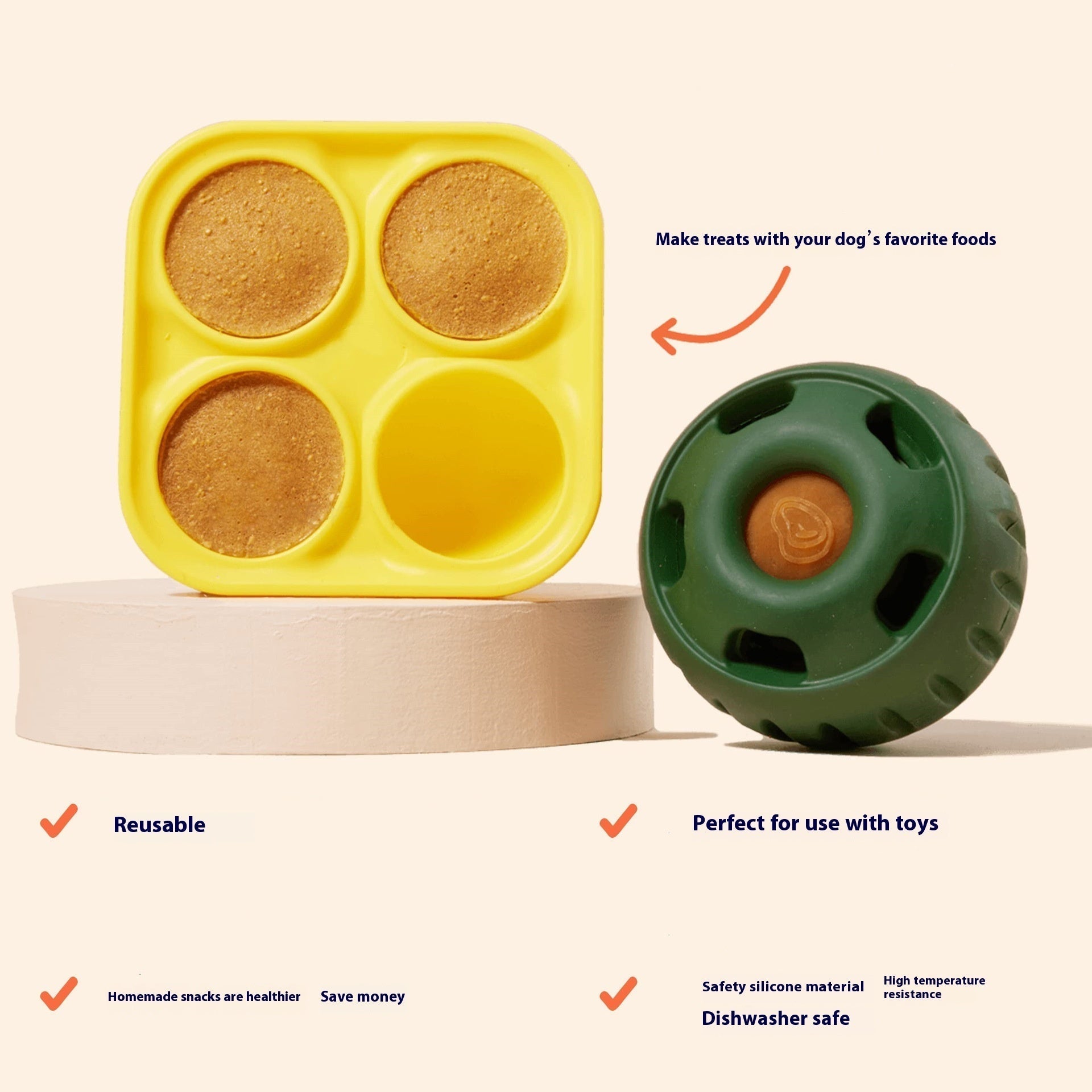 Dog Silicone Slow Tableware Molar Food Leakage Toy Pet Pets Supplies | Luxury Home Accessories | Heulog Glow
