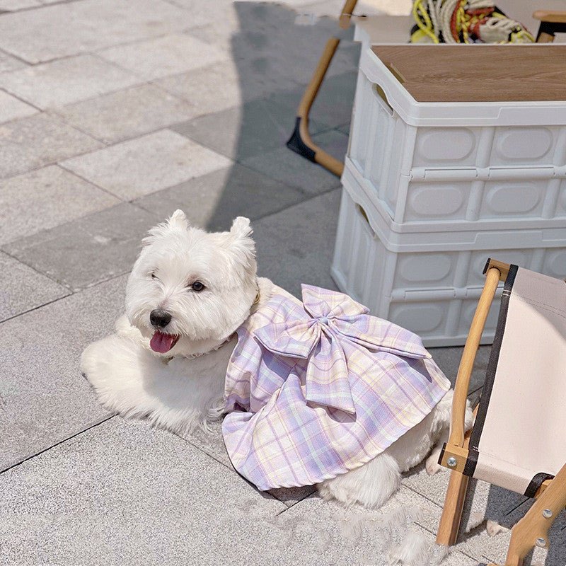 Dog Skirt Pet Sling JK Clothes Breathable | Luxury Home Accessories | Heulog Glow