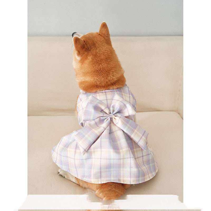 Dog Skirt Pet Sling JK Clothes Breathable | Luxury Home Accessories | Heulog Glow