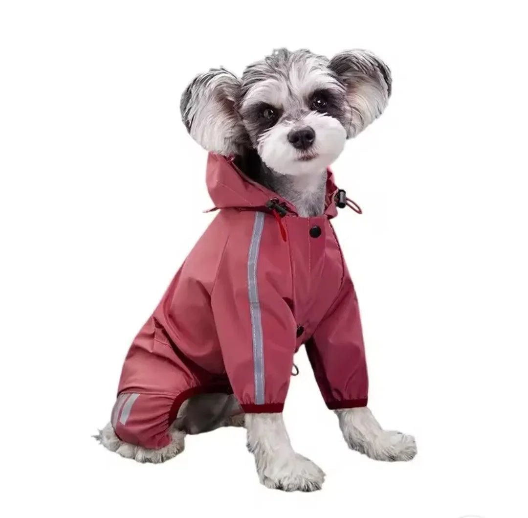 Dog Sports Rain Coat - with hood | Luxury Home Accessories | Heulog Glow