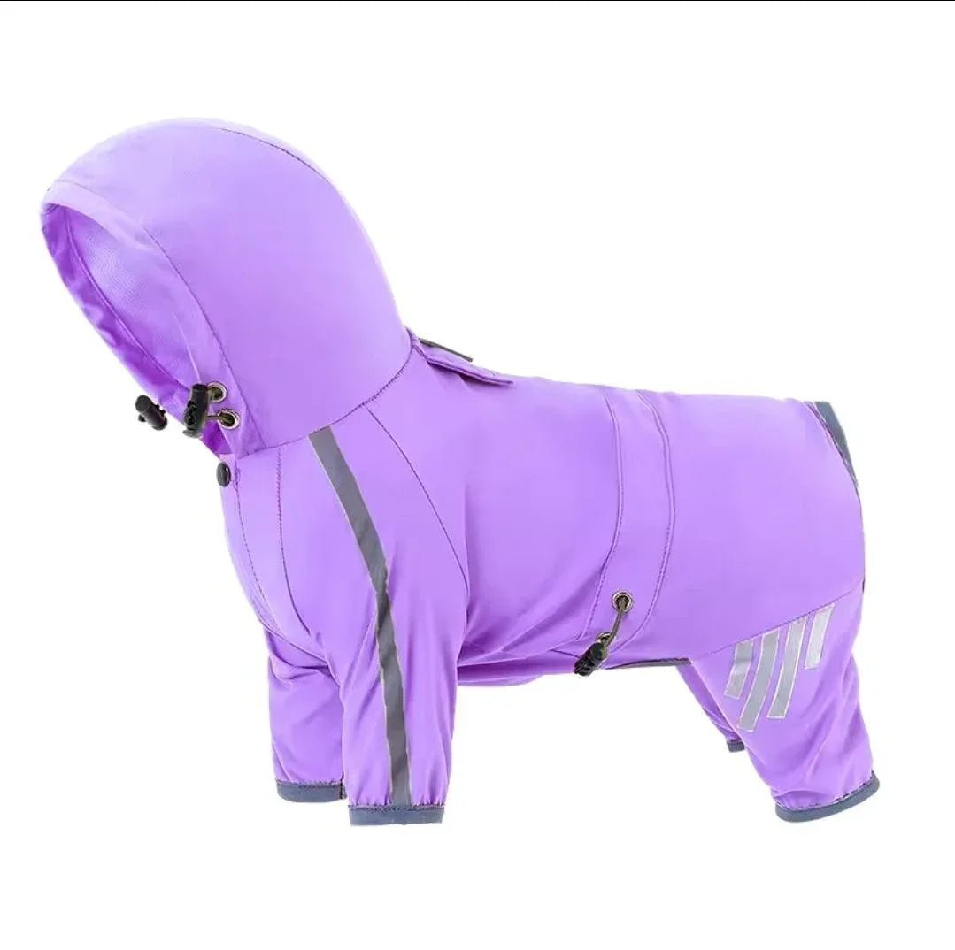Dog Sports Rain Coat - with hood | Luxury Home Accessories | Heulog Glow