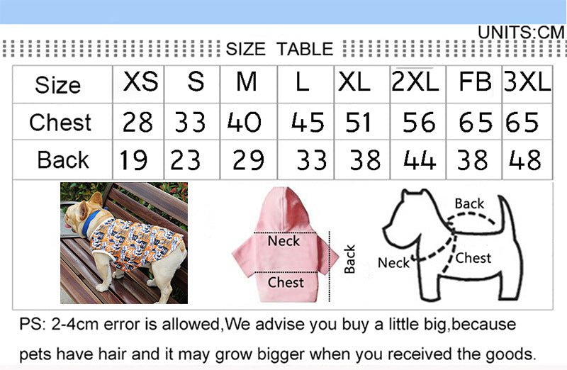 Dog Summer Printed Vest Clothes | Luxury Home Accessories | Heulog Glow