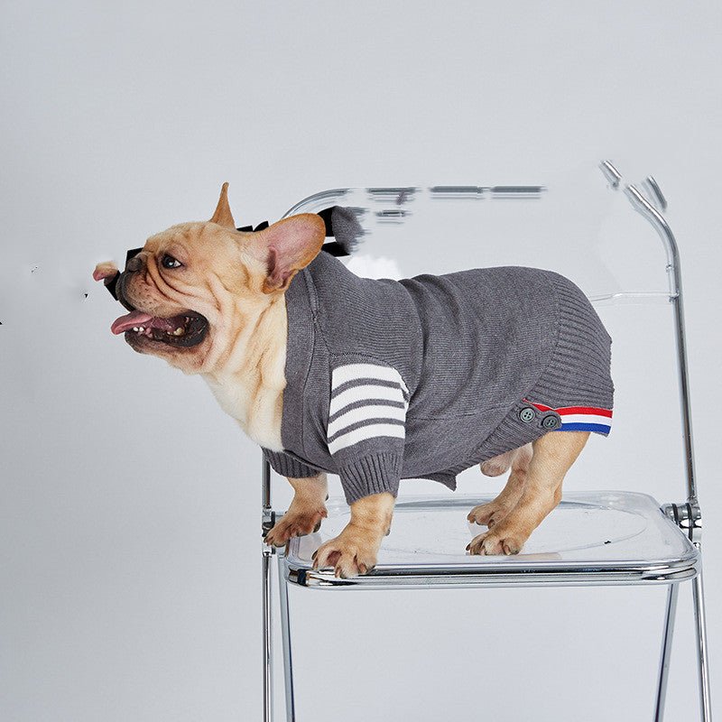 Dog Sweater Warm Knit Sweater Pet Clothing Small And Medium-sized Dog Two-legged Clothes | Luxury Home Accessories | Heulog Glow