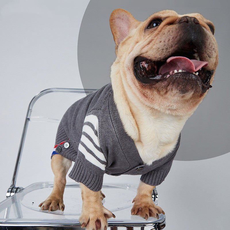 Dog Sweater Warm Knit Sweater Pet Clothing Small And Medium-sized Dog Two-legged Clothes | Luxury Home Accessories | Heulog Glow