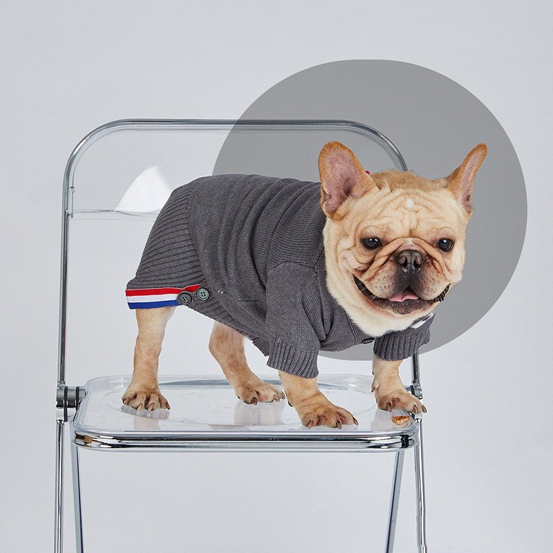 Dog Sweater Warm Knit Sweater Pet Clothing Small And Medium-sized Dog Two-legged Clothes | Luxury Home Accessories | Heulog Glow