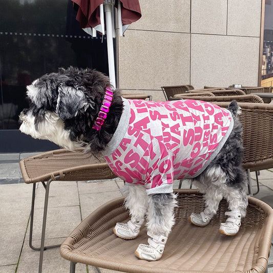Dog Tide Brand T-shirt Letter Spring And Summer Europe And The United States | Luxury Home Accessories | Heulog Glow