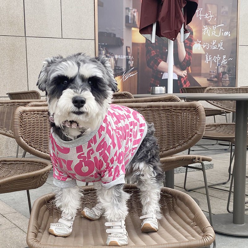 Dog Tide Brand T-shirt Letter Spring And Summer Europe And The United States | Luxury Home Accessories | Heulog Glow