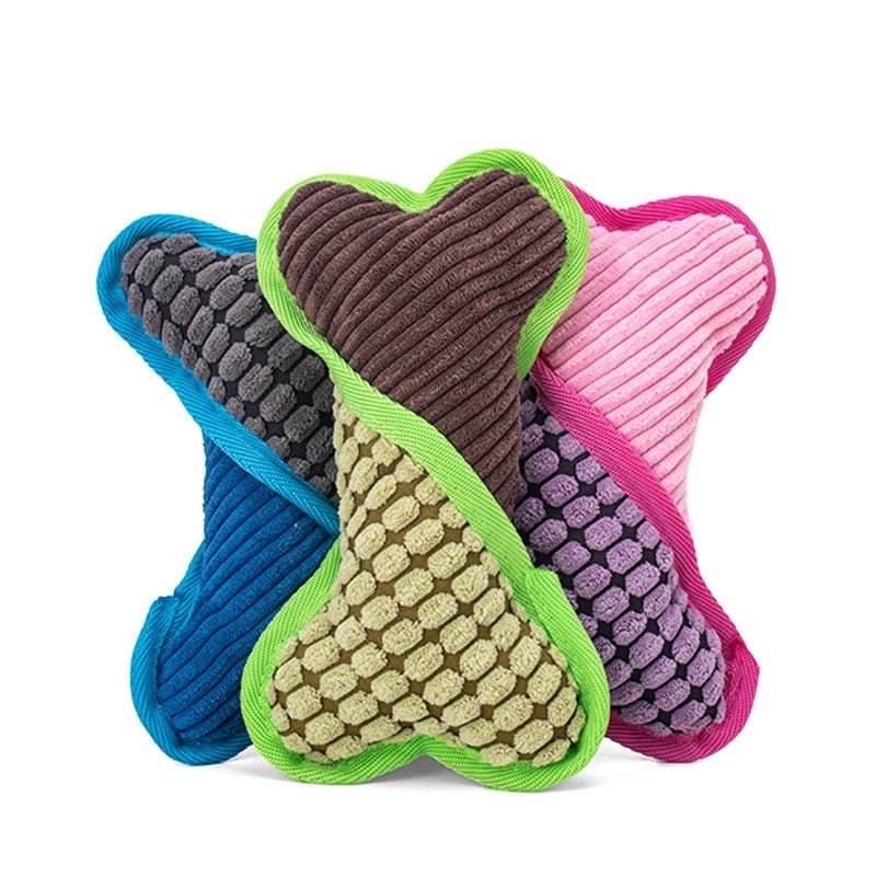 Dog Voice Plush Toy Bone Grinding Teeth | Luxury Home Accessories | Heulog Glow