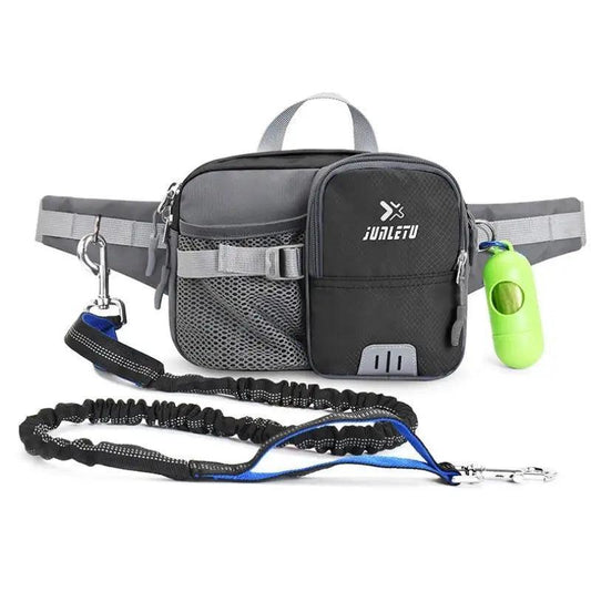 Dog Walking Belt & Lead - Hiking, Running Fully Adjustable | Luxury Home Accessories | Heulog Glow