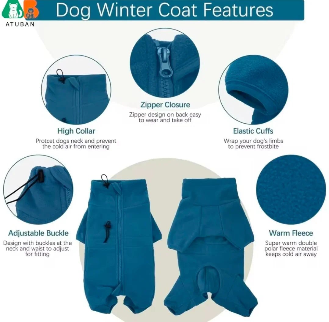 Dog Winter Fleece | Luxury Home Accessories | Heulog Glow