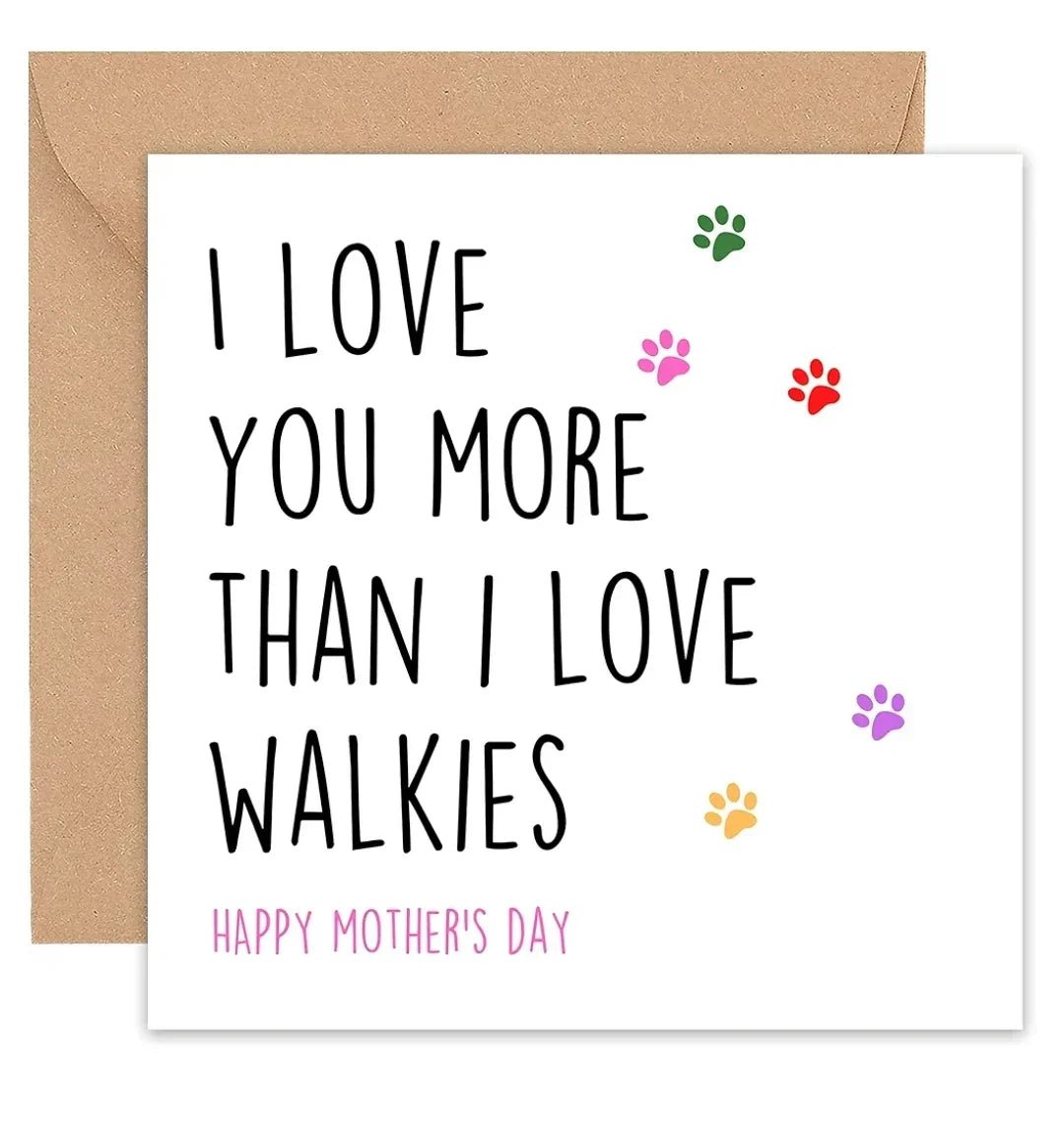 Doggy Mothers Day Cards | Luxury Home Accessories | Heulog Glow
