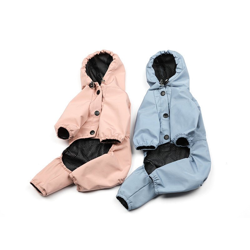 Dogs all-inclusive waterproof hooded raincoat | Luxury Home Accessories | Heulog Glow