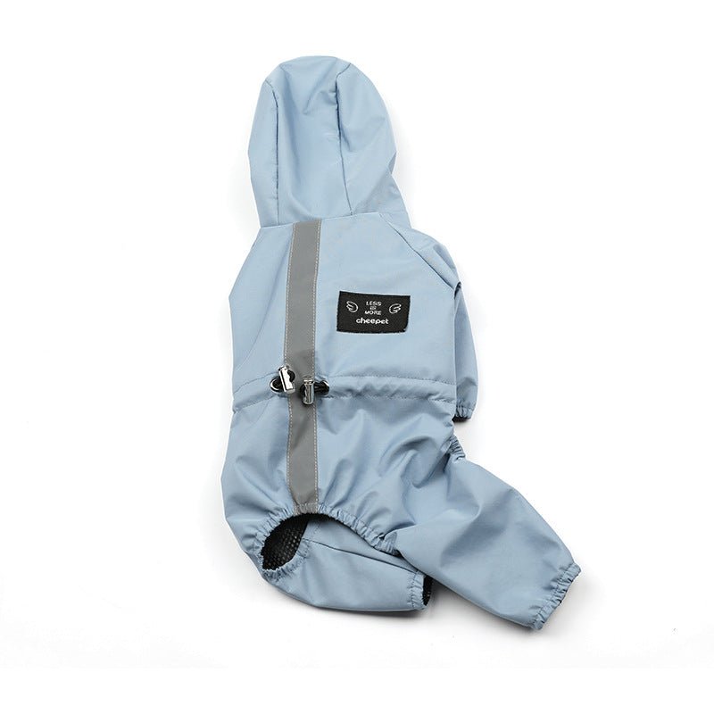 Dogs all-inclusive waterproof hooded raincoat | Luxury Home Accessories | Heulog Glow