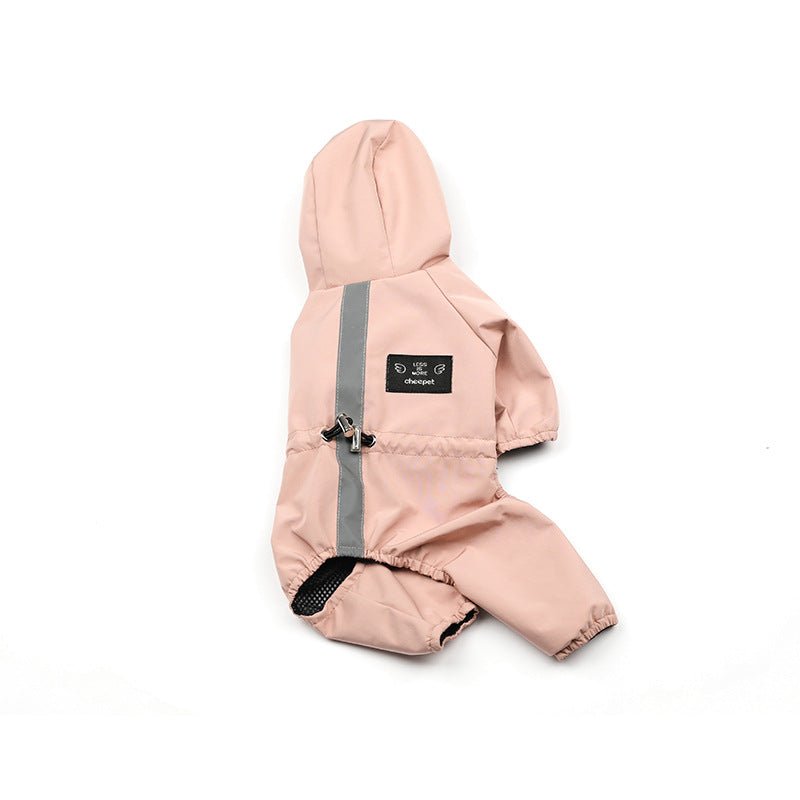 Dogs all-inclusive waterproof hooded raincoat | Luxury Home Accessories | Heulog Glow