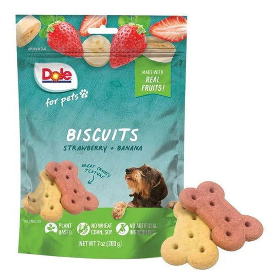 Dole Dog Biscuits Assorted Bag (banana + Strawberry) 198g | Luxury Home Accessories | Heulog Glow