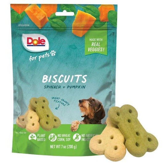 Dole Dog Biscuits Assorted Bag (spinach + Pumpkin) 198g | Luxury Home Accessories | Heulog Glow