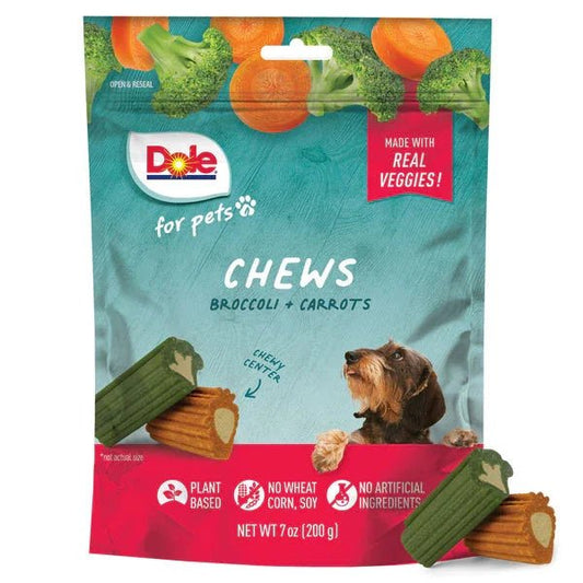 Dole Dog Chews Assorted (broccoli + Carrot) 200g | Luxury Home Accessories | Heulog Glow