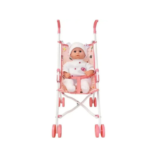 Dolls World Baby Doll Pram | Luxury Home Accessories | Heulog Glow