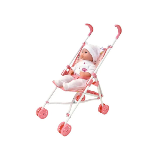 Dolls World Baby Doll Pram | Luxury Home Accessories | Heulog Glow