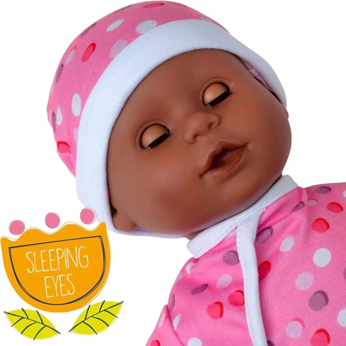 Dolls World Little Treasure Black Baby Girl 38 cm | Luxury Home Accessories | Heulog Glow