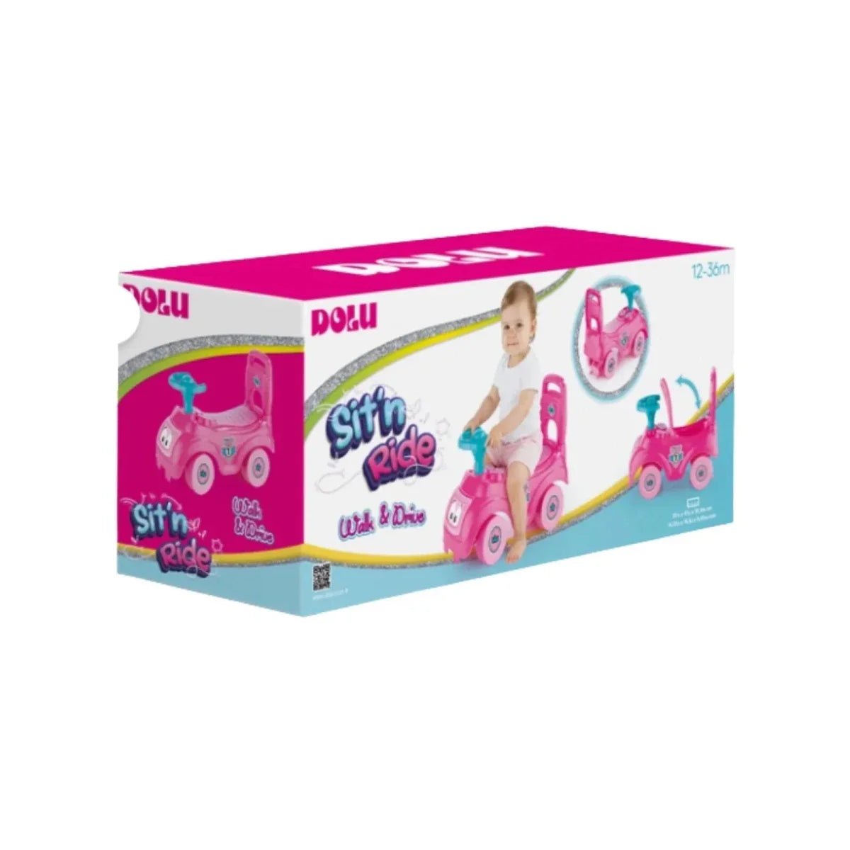 Dolu My First Unicorn Ride-On – Pink | Luxury Home Accessories | Heulog Glow
