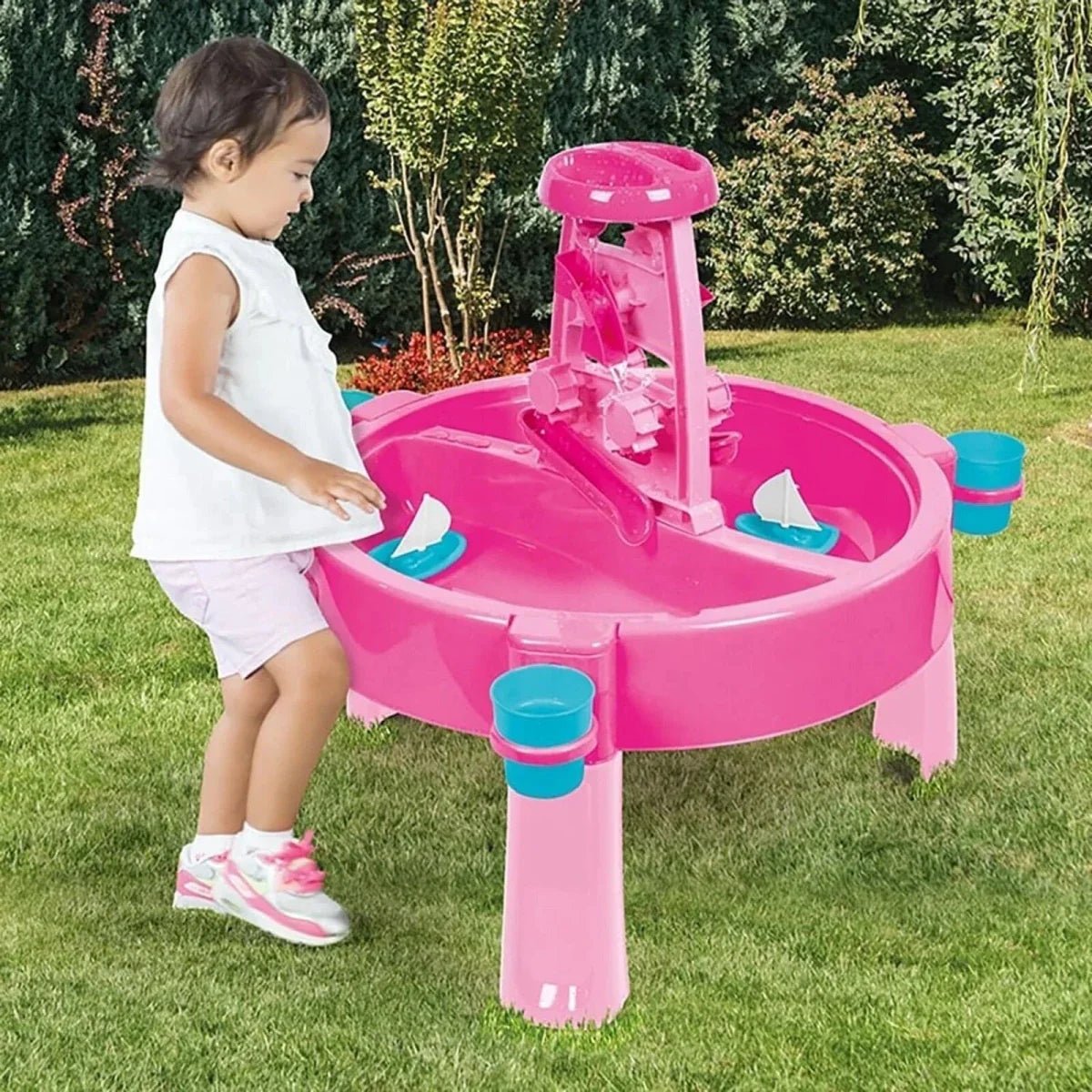 Dolu Unicorn Sand & Water Play Table – Pink | Luxury Home Accessories | Heulog Glow