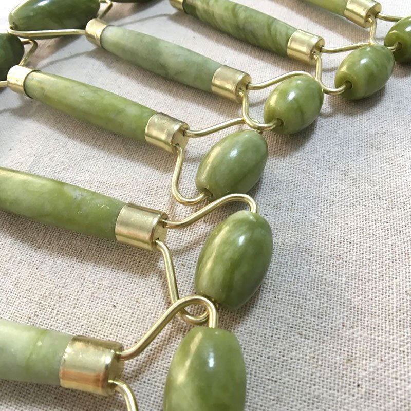 Double-end roller Jade roller | Luxury Home Accessories | Heulog Glow