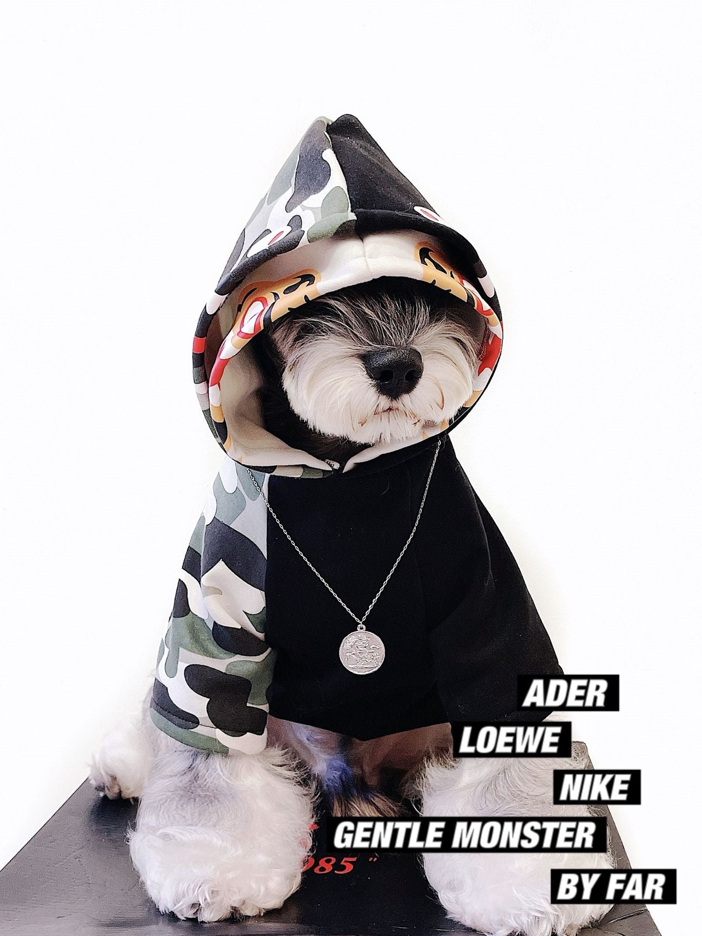 Double Hat Stitching Camouflage Pet Sweater | Luxury Home Accessories | Heulog Glow