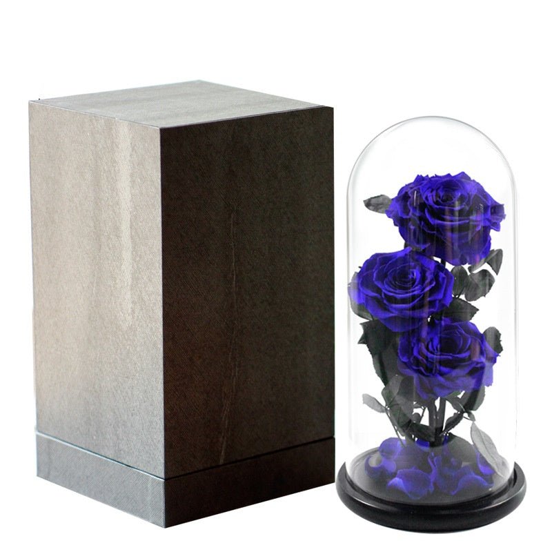 Double Preserved Flower Rose Valentine's Day Gift | Luxury Home Accessories | Heulog Glow