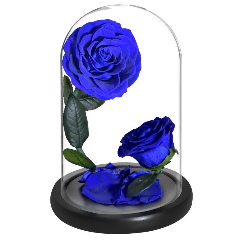 Double Preserved Flower Rose Valentine's Day Gift | Luxury Home Accessories | Heulog Glow