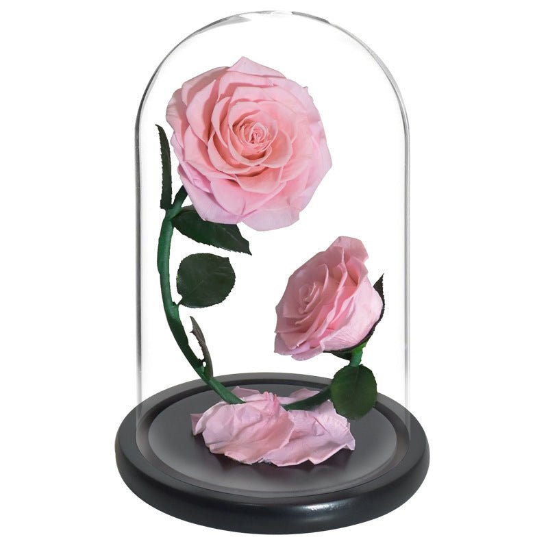 Double Preserved Flower Rose Valentine's Day Gift | Luxury Home Accessories | Heulog Glow