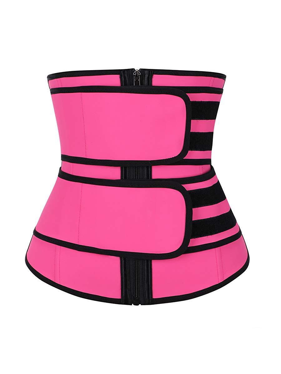 Double Waist Belt Waist Trainer Steel Bone Corset Waist Trainer Neoprene Corset | Luxury Home Accessories | Heulog Glow
