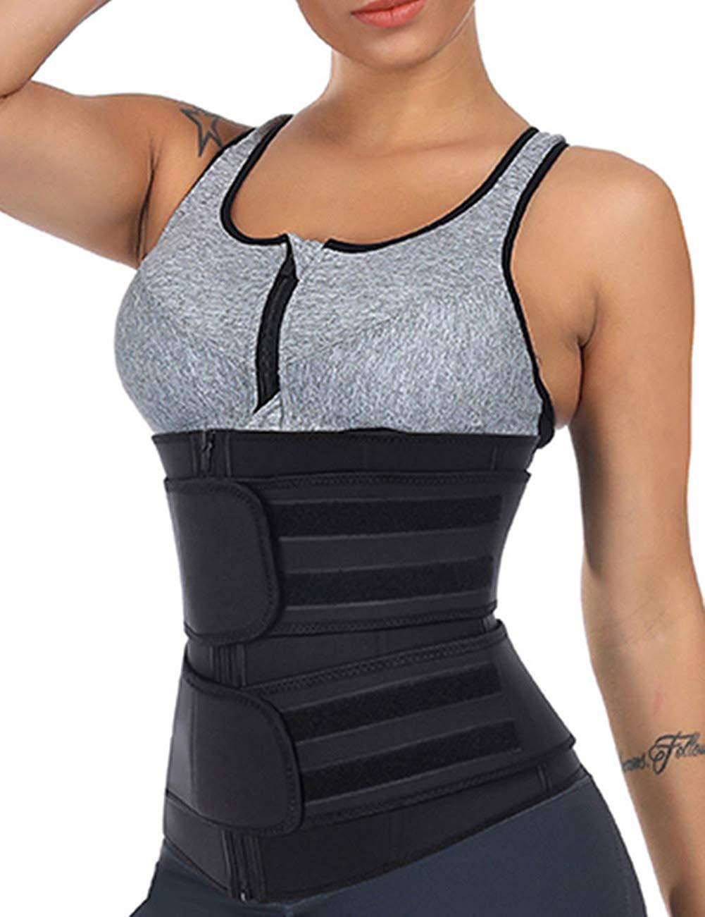 Double Waist Belt Waist Trainer Steel Bone Corset Waist Trainer Neoprene Corset | Luxury Home Accessories | Heulog Glow