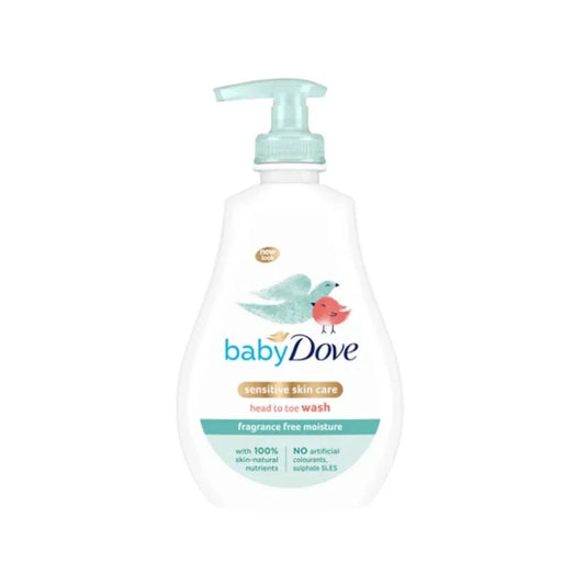 Dove Baby Head to Toe Sensitive Wash 200ml | Luxury Home Accessories | Heulog Glow