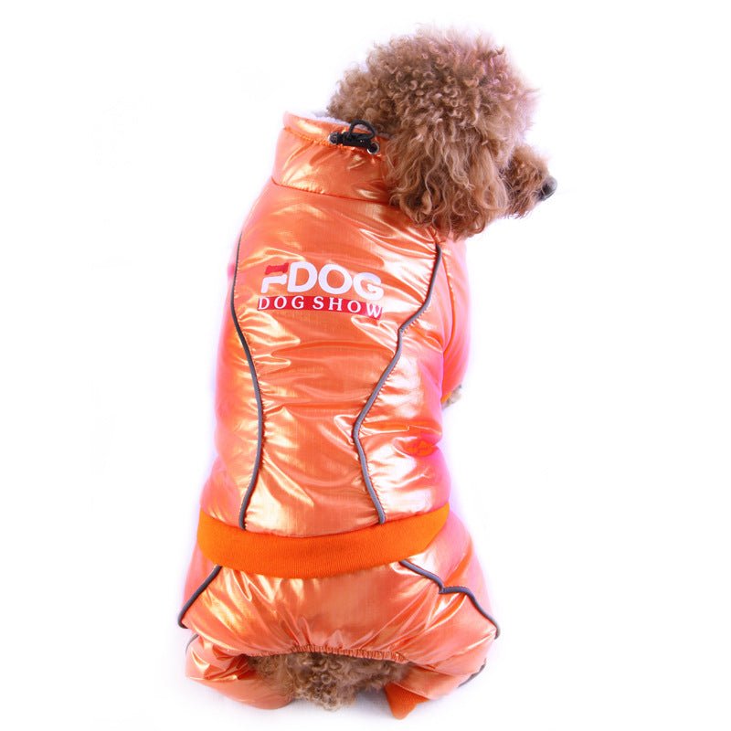 Down Jacket Puppy Windproof Hood For Cold And Warm | Luxury Home Accessories | Heulog Glow