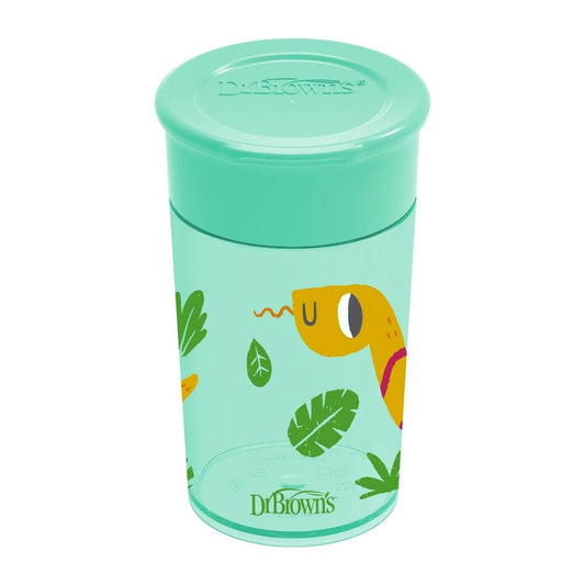 Dr. Brown's Milestones Cheers 360 Cup 300ml - Green | Luxury Home Accessories | Heulog Glow