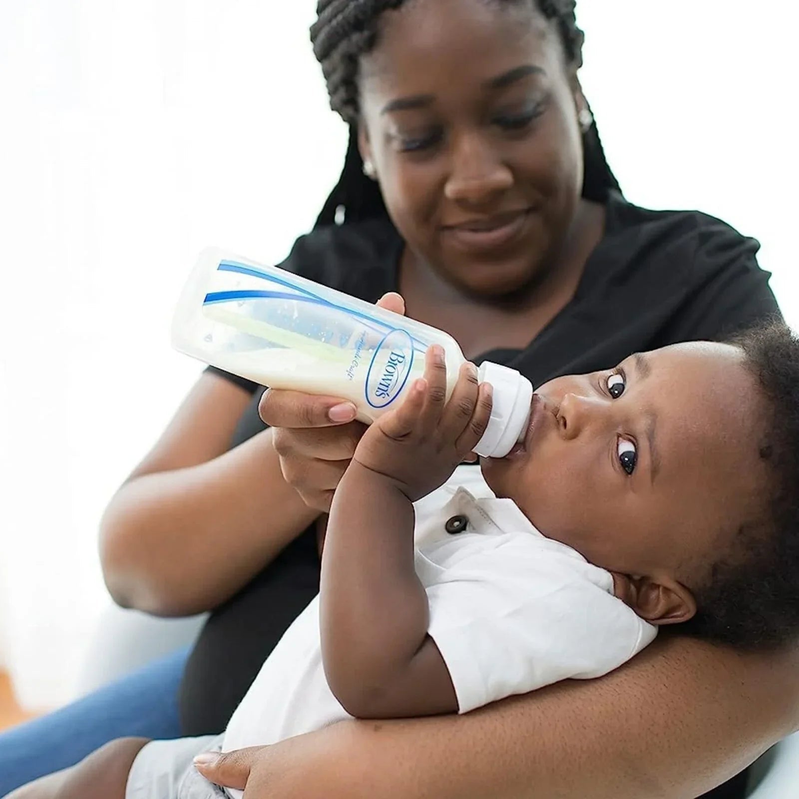 Dr. Brown's Options+ Anti-Colic Baby Bottle Narrow Neck 250ml | Luxury Home Accessories | Heulog Glow