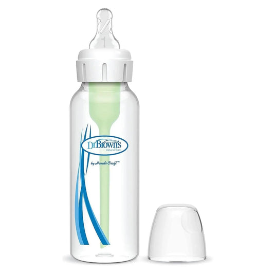 Dr. Brown's Options+ Anti-Colic Baby Bottle Narrow Neck 250ml | Luxury Home Accessories | Heulog Glow