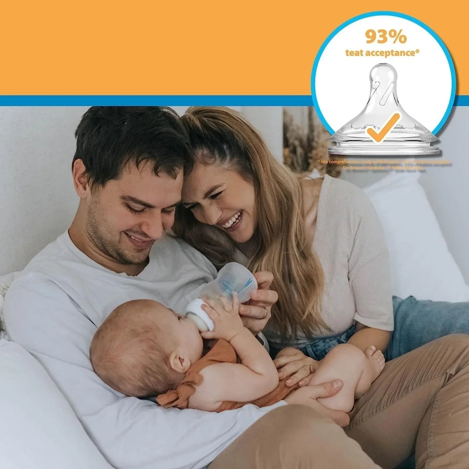Dr. Brown's Options+ Anti-Colic Baby Bottles 270ml Pack of 4 | Luxury Home Accessories | Heulog Glow