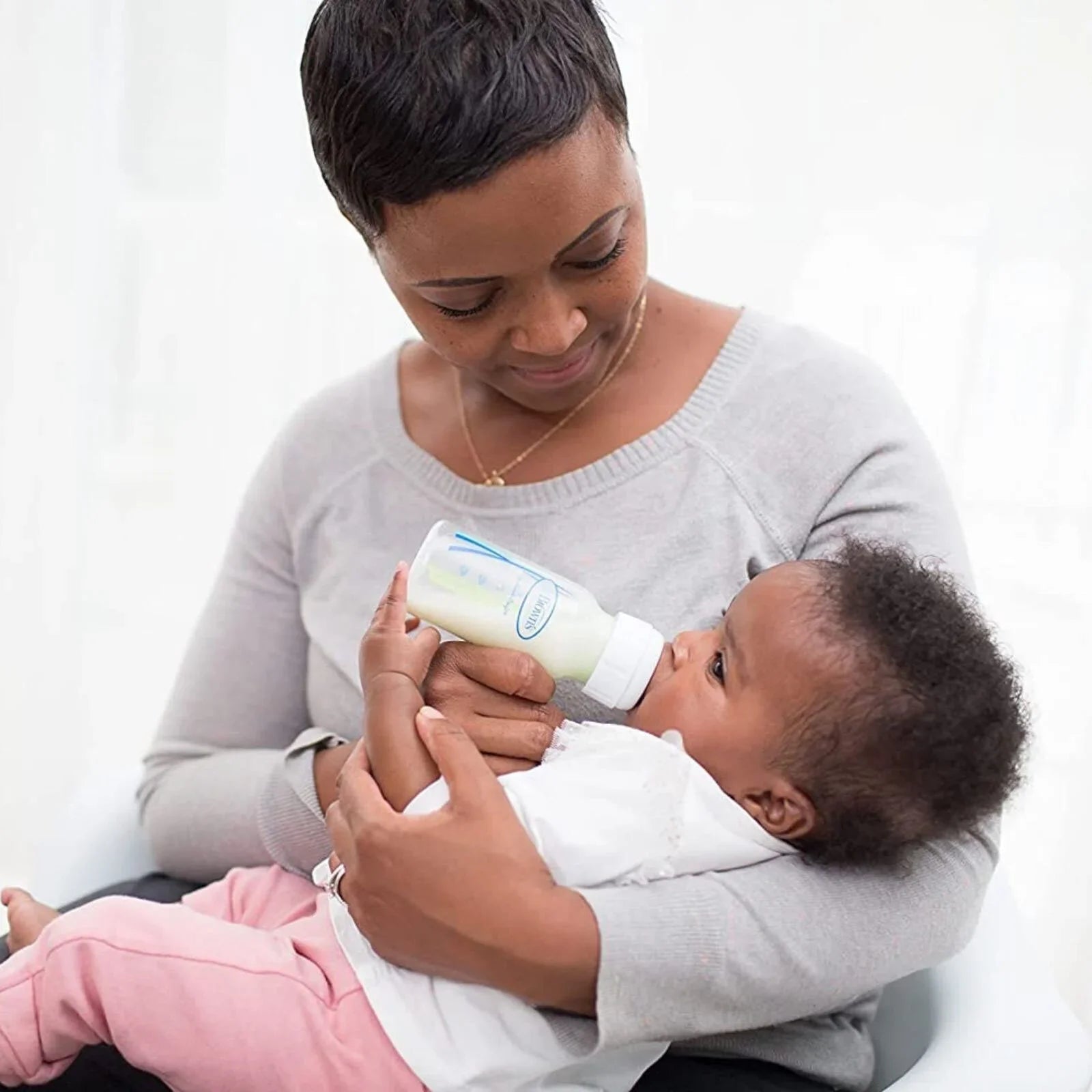 Dr. Brown's Options+ Anti-Colic Narrow Neck Baby Bottle Premature Flow Level 60ml | Luxury Home Accessories | Heulog Glow