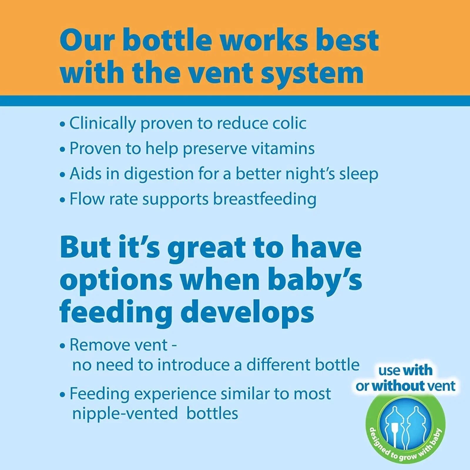 Dr. Brown's Options+ Anti-Colic Wide Neck Baby Bottle 270 ml 2 pcs | Luxury Home Accessories | Heulog Glow