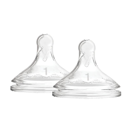 Dr. Brown's Options+ Baby Bottle Teats Level 1 Wide Neck 0+ months | Luxury Home Accessories | Heulog Glow