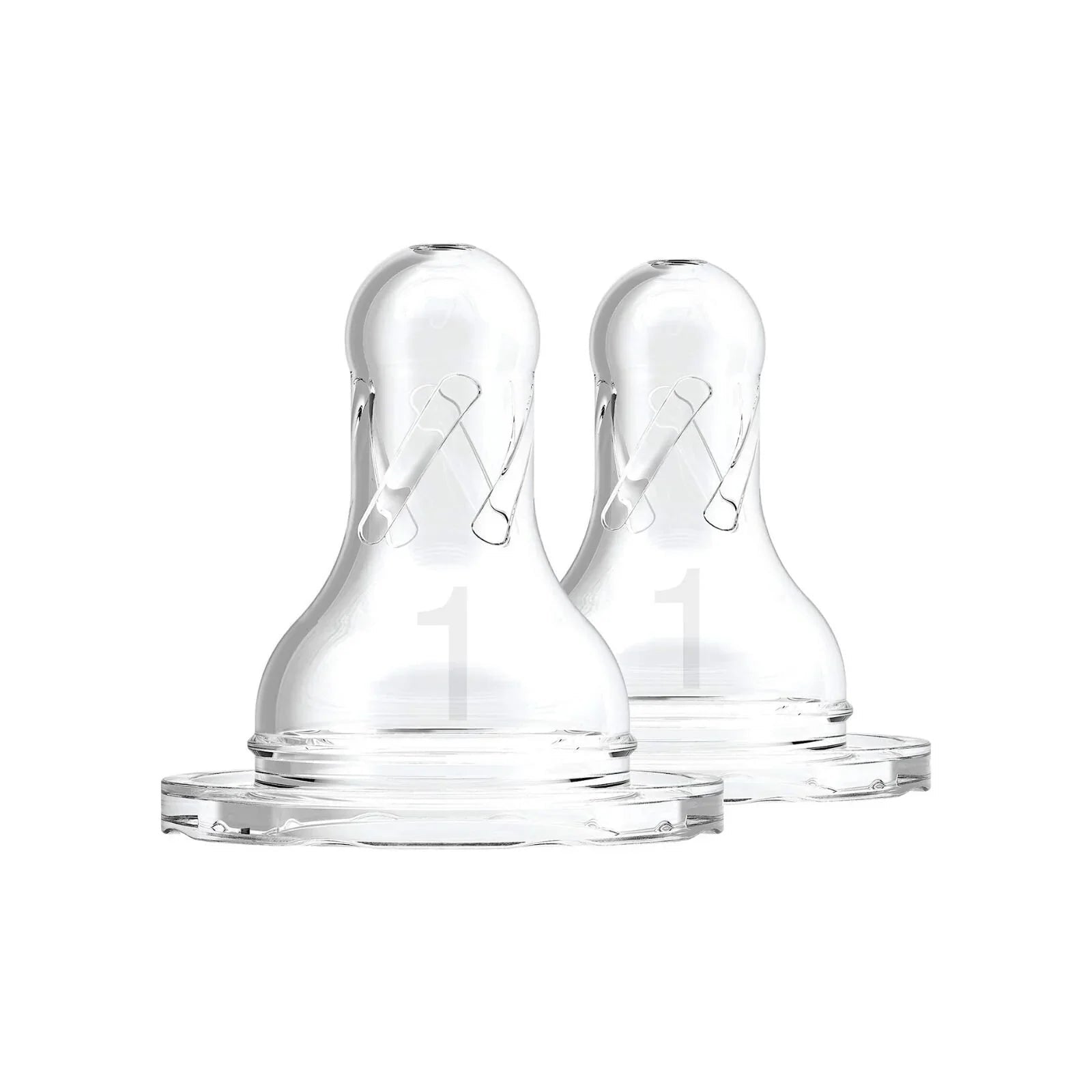 Dr. Brown's Options+ Narrow Neck Level 1 Teats 0+ months Pack of 2 | Luxury Home Accessories | Heulog Glow