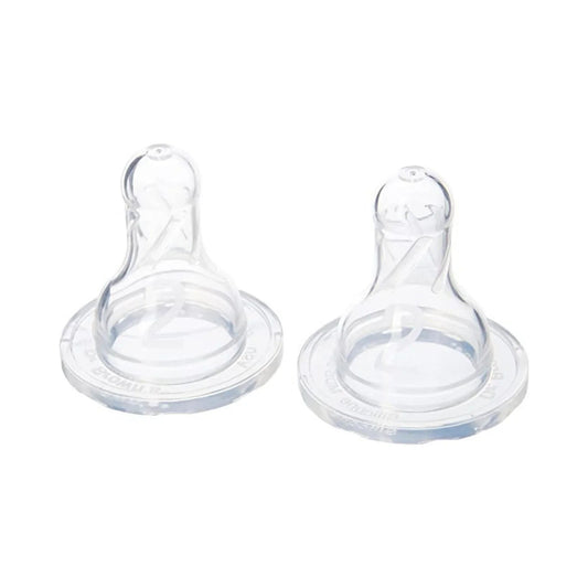 Dr. Brown's Options+ Narrow Neck Level 2 Teats 3+ months Pack of 2 | Luxury Home Accessories | Heulog Glow