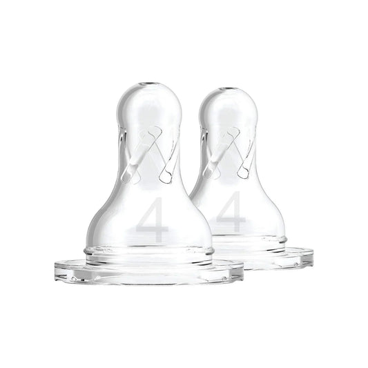 Dr. Brown's Options+ Narrow Neck Level 4 Teats 9+ months Pack of 2 | Luxury Home Accessories | Heulog Glow