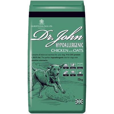 Dr John Hypoallergenic Chicken with Oats 15kg | Luxury Home Accessories | Heulog Glow